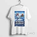 New Polar Bear Kicking Trump No Needed In Greenland T-Shirts, Hoodie, Sweatshirt | CoreVibeTees.com