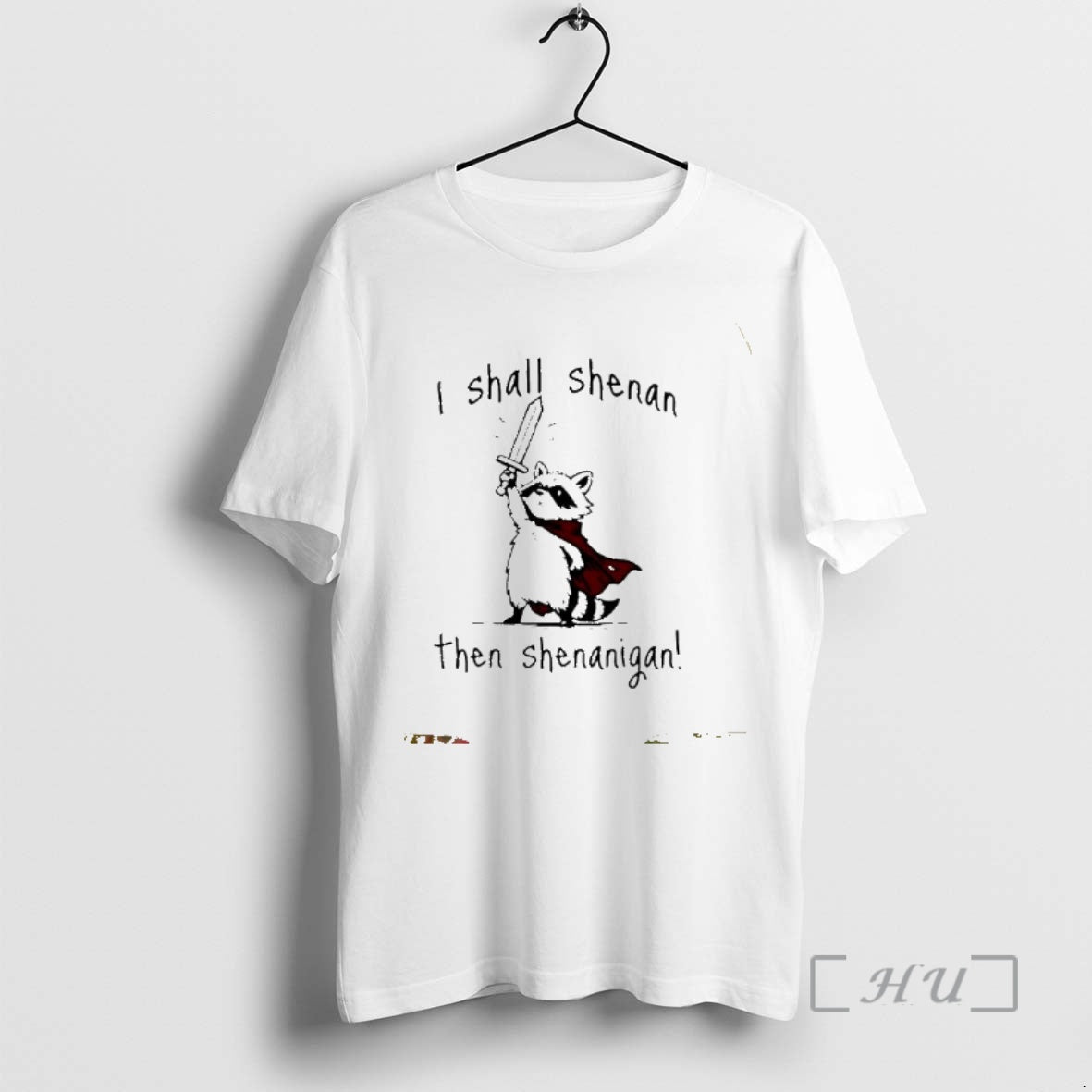 New Raccoon Knight I Shall Shenan Then Shenanigan Ornaments T-Shirts, Hoodie, Sweatshirt | CoreVibeTees.com
