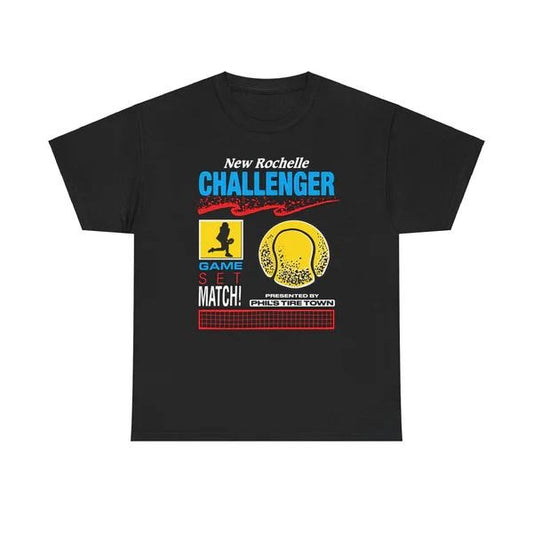 New Rochelle Challenger Game Set Match T Shirt, Challenger Tennis New Rochelle Ny Tee, Tennis Shirt, Trending Shirt, Phil's Tire Town, Unisex T-Shirt, Gifts For Men Women, Short Sleeve Tee Shirt