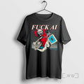 New Skeleton Fuck Ai Support Human Artists Ornaments T-Shirts, Hoodie, Sweatshirt | CoreVibeTees.com