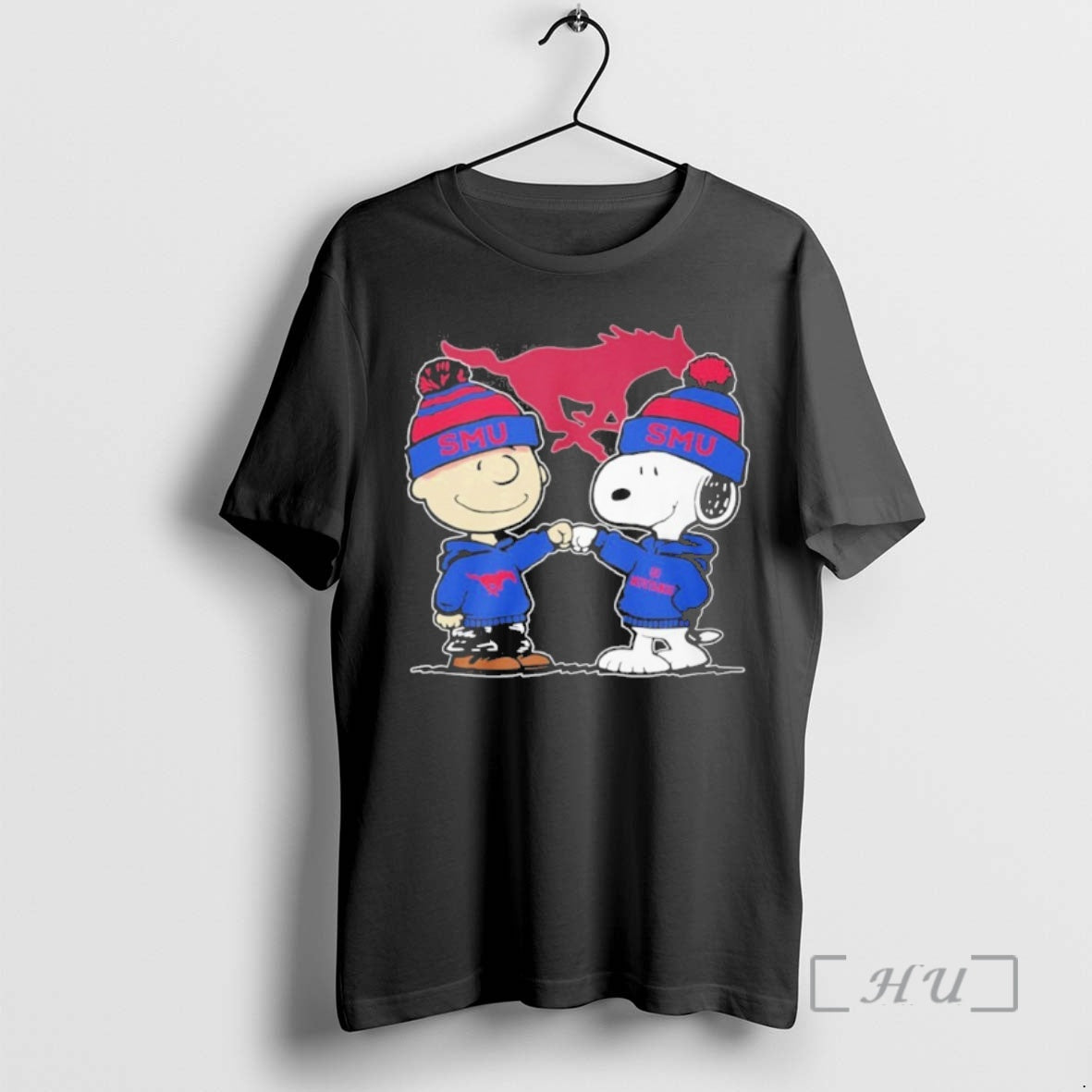New The Peanuts Fist Bump X Smu Mustangs T-Shirts, Hoodie, Sweatshirt | CoreVibeTees.com