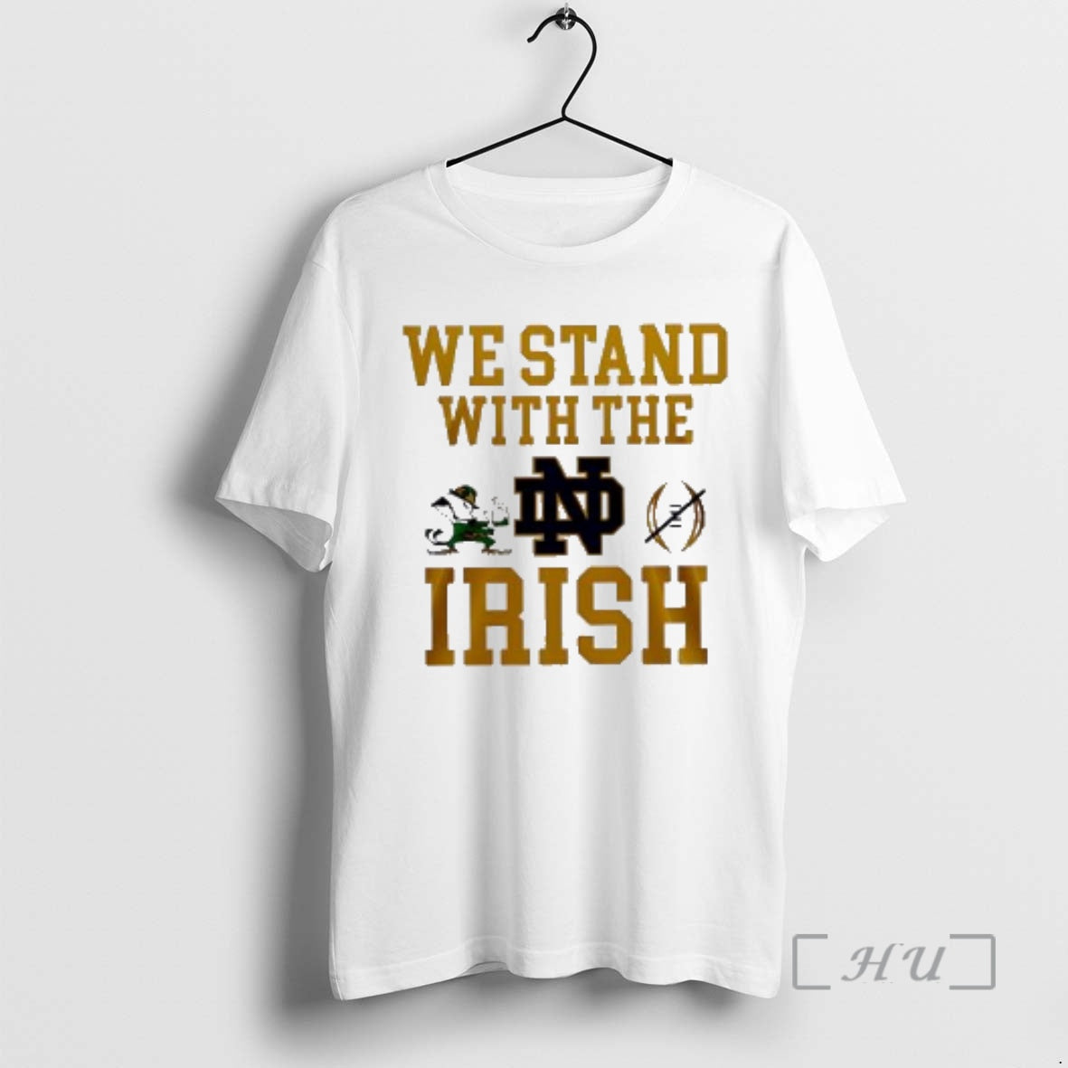 New We Stand With The Irish Robbed College Football Payoff T-Shirts, Hoodie, Sweatshirt | CoreVibeTees.com