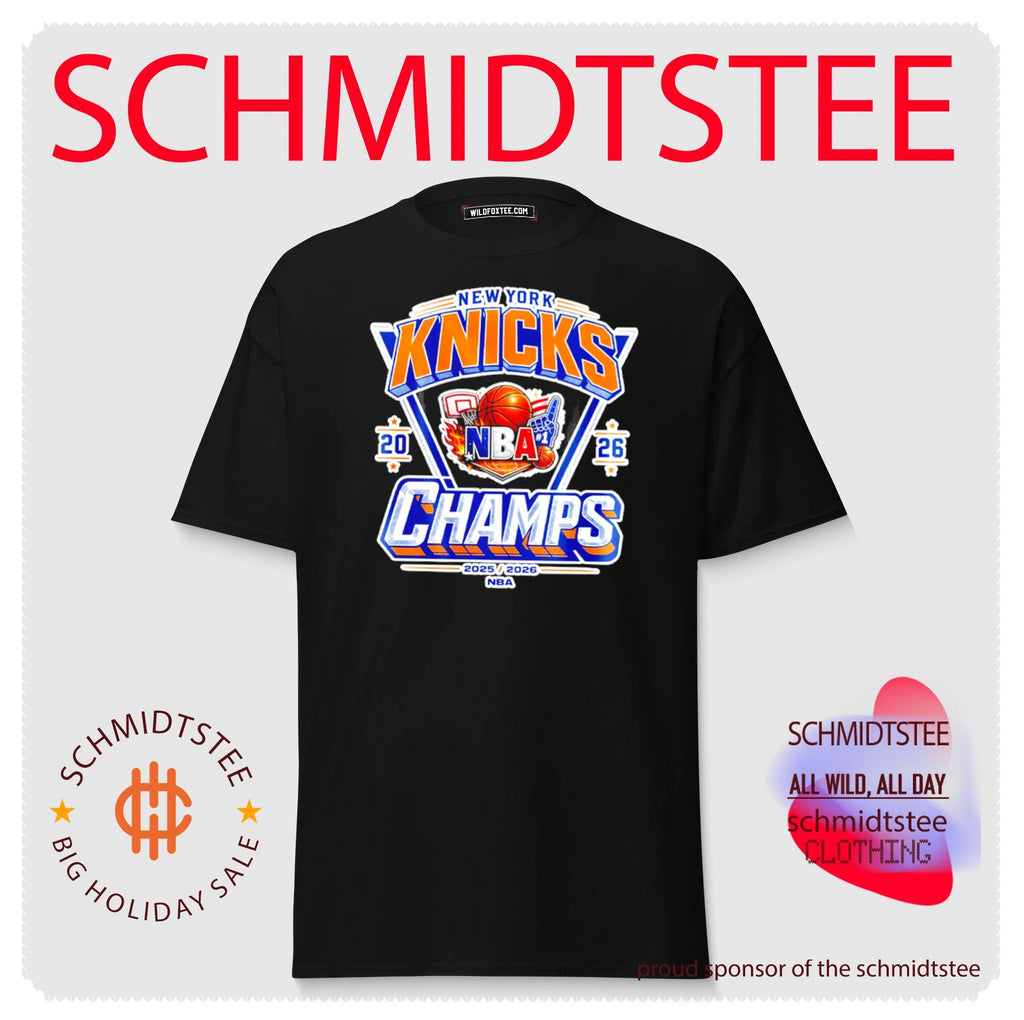 New York Basketball 2025 2026 NBA Champions graphic shirt