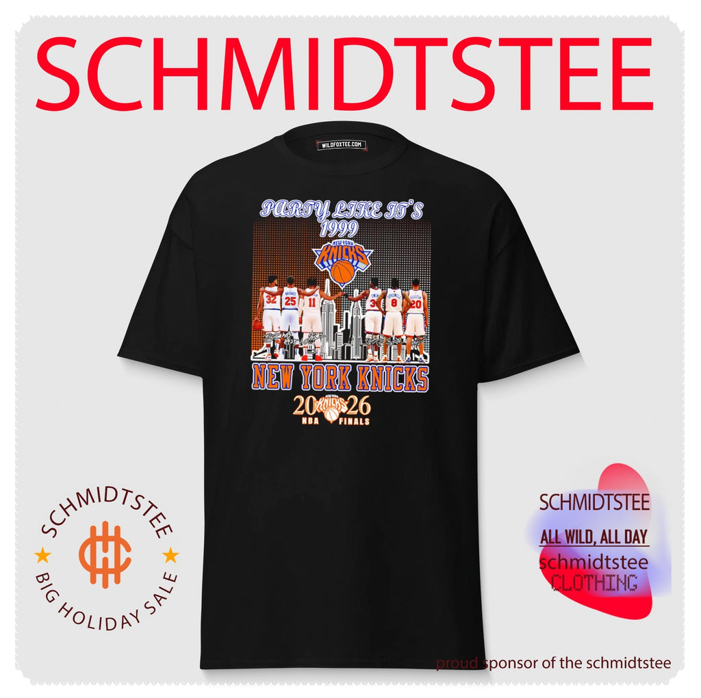 New York Basketball Finals 2026 Party Like It’s 1999 all team shirt