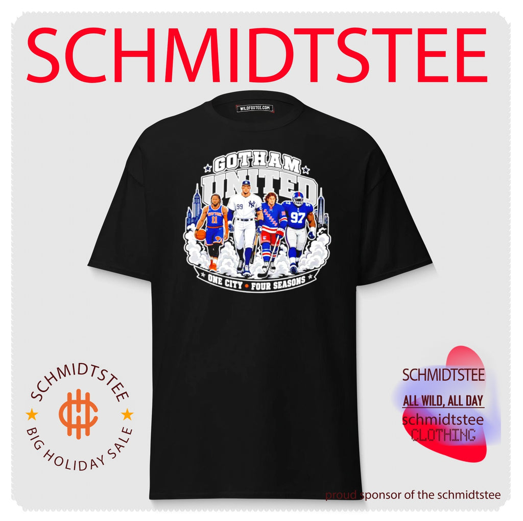 New York Gotham United One City Four Seasons shirt