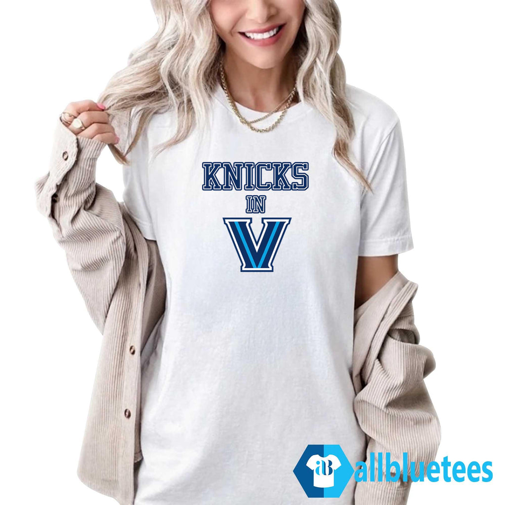 New York In V Shirt