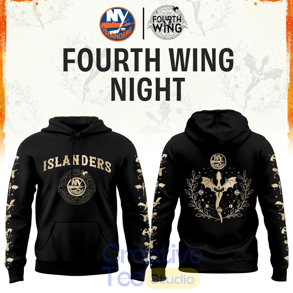 New York Islanders Fourth Wings Night Limited Edition Hoodie