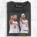New York Knick 2026 NBA Finals Jalen Brunson x Hart Middle Finger T-Shirt