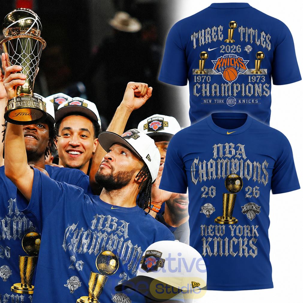 New York Knicks 2026 NBA Finals Champions Limited Edition T-Shirt