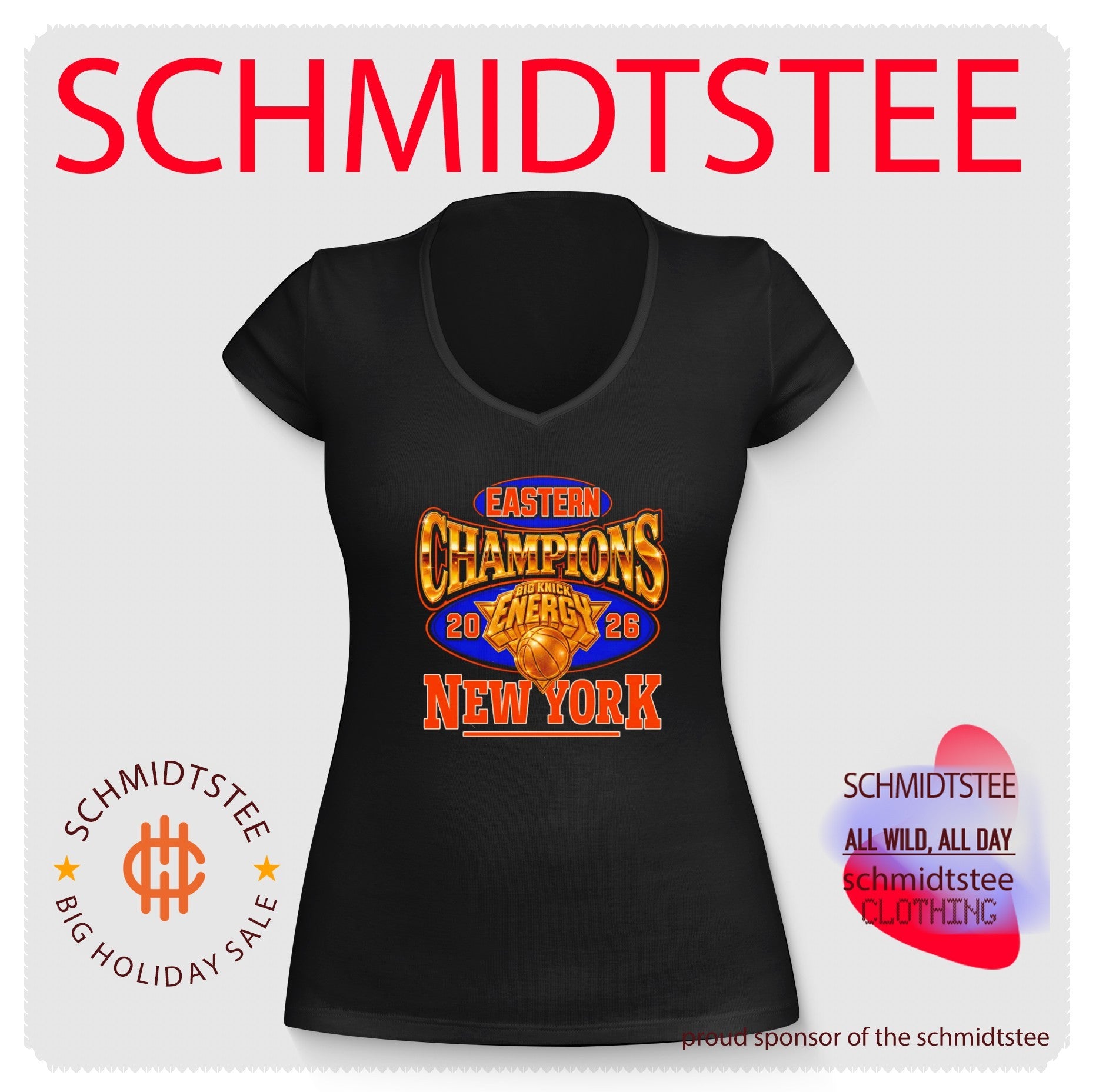 New York Knicks Eastern Conference Champions 2026 gold shirt