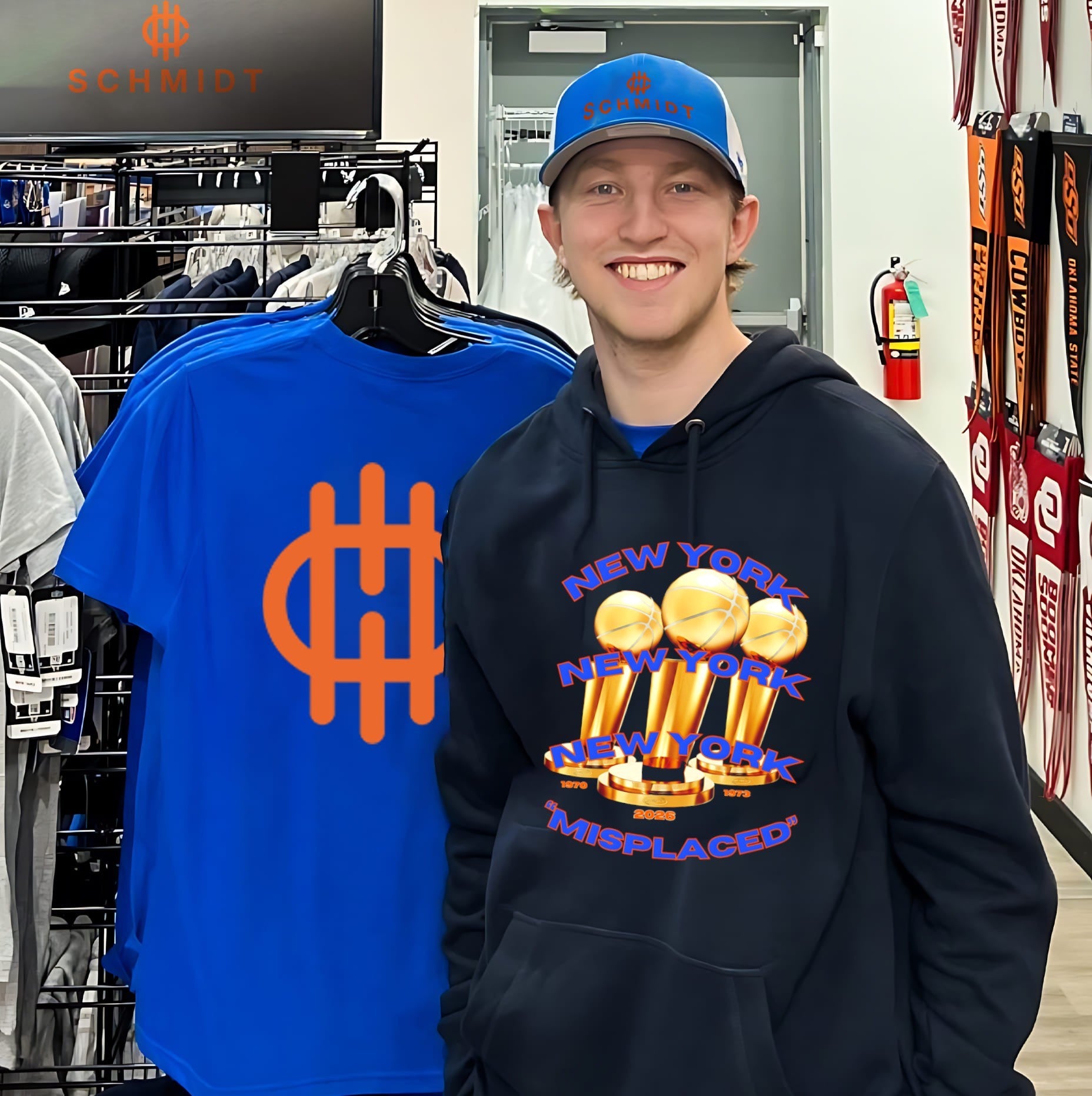 New York Knicks Misplaced 3 Time Championship shirt