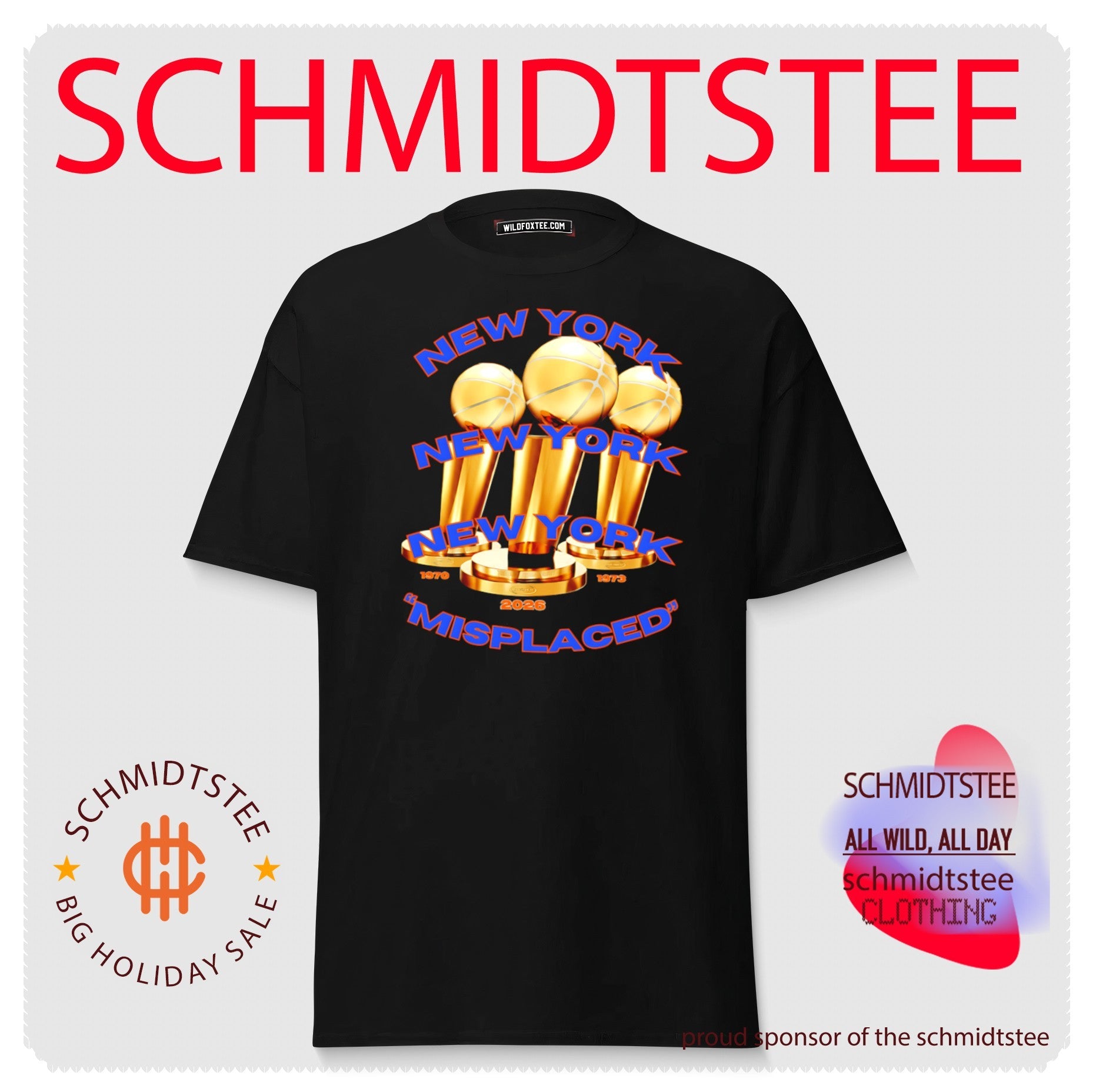 New York Knicks Misplaced 3 Time Championship shirt