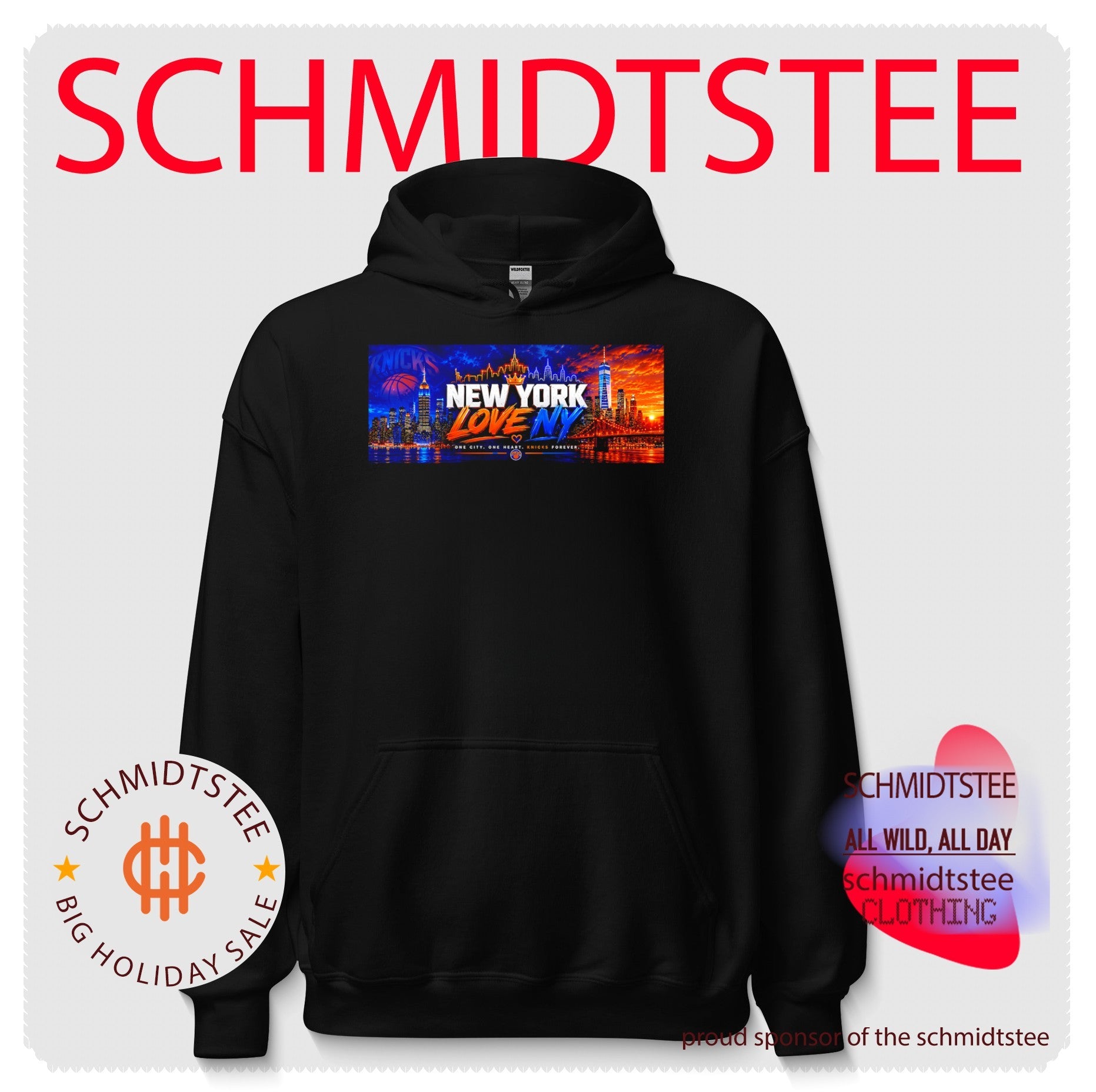 New York Knicks New York love NY one city one heart Knicks forever city landscape shirt