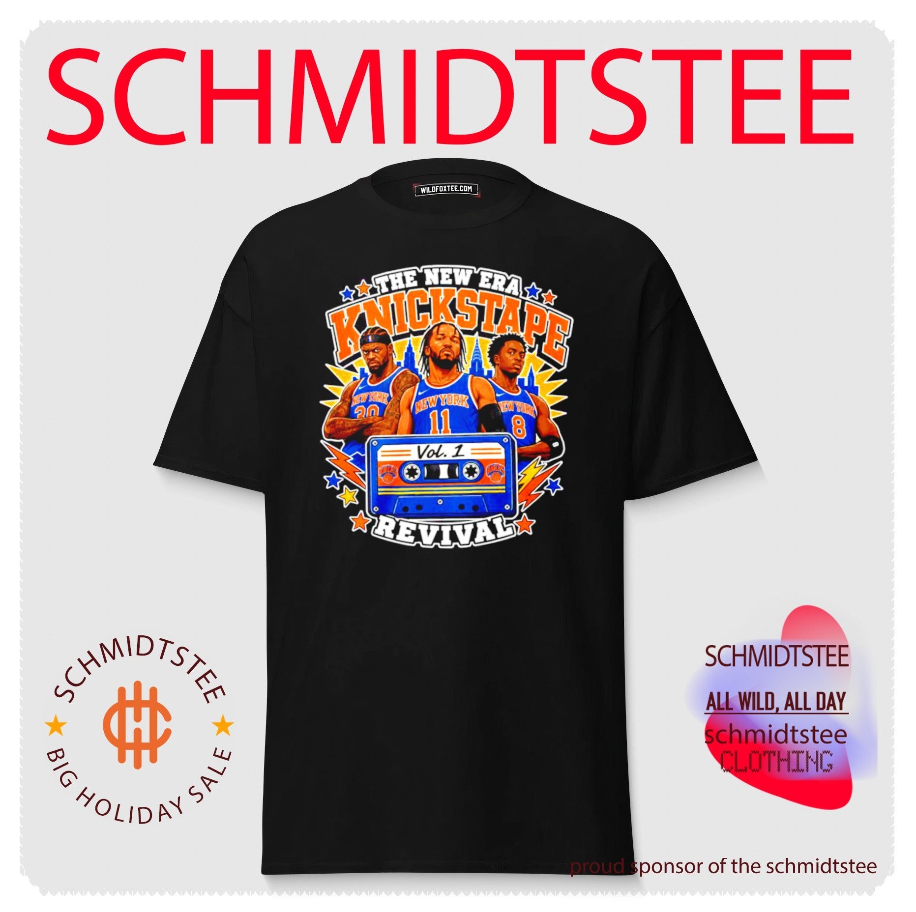 New York Knicks The New Era Knickstape Revival Vol 1 shirt