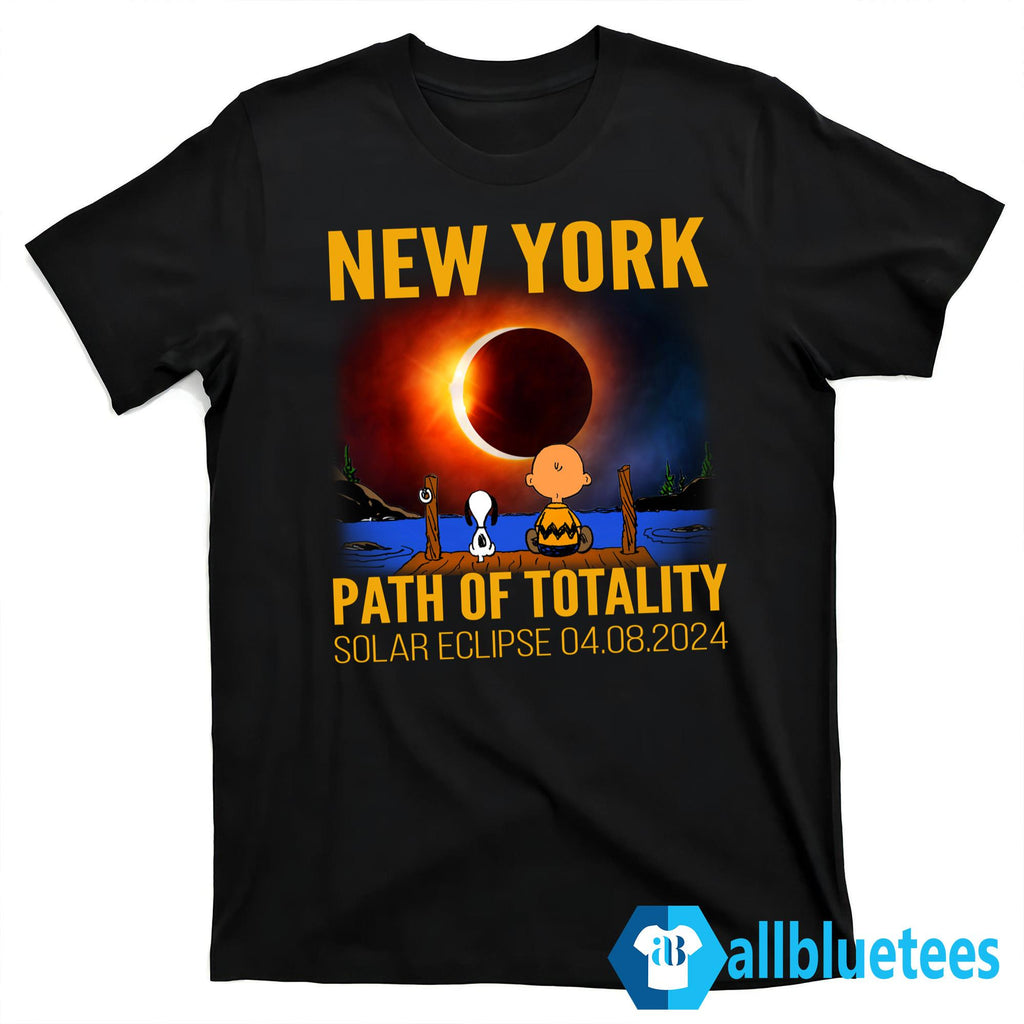 New York Path of Totality Solar Eclipse April 8 2024 Shirt