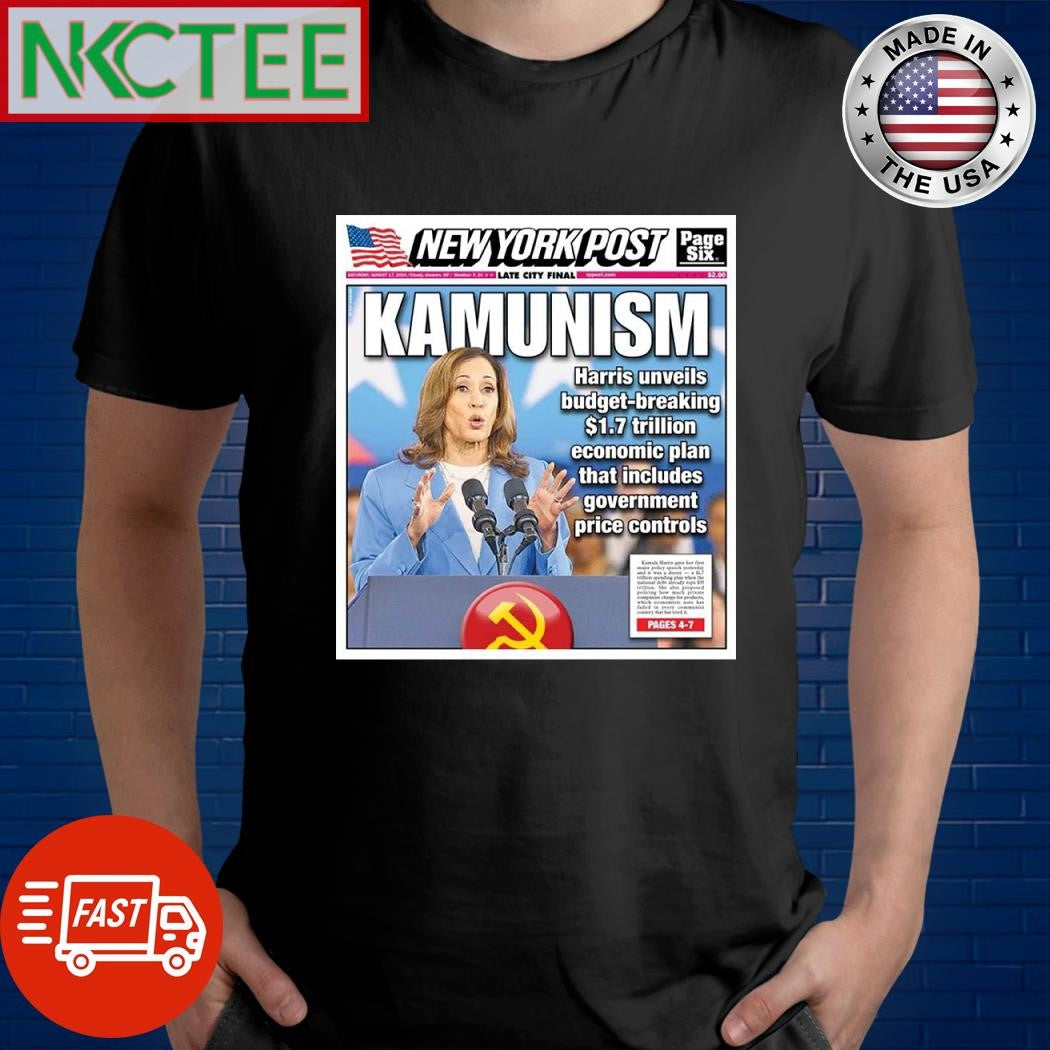 New York Post Communism Kamala Harris Kamunism shirty shirt