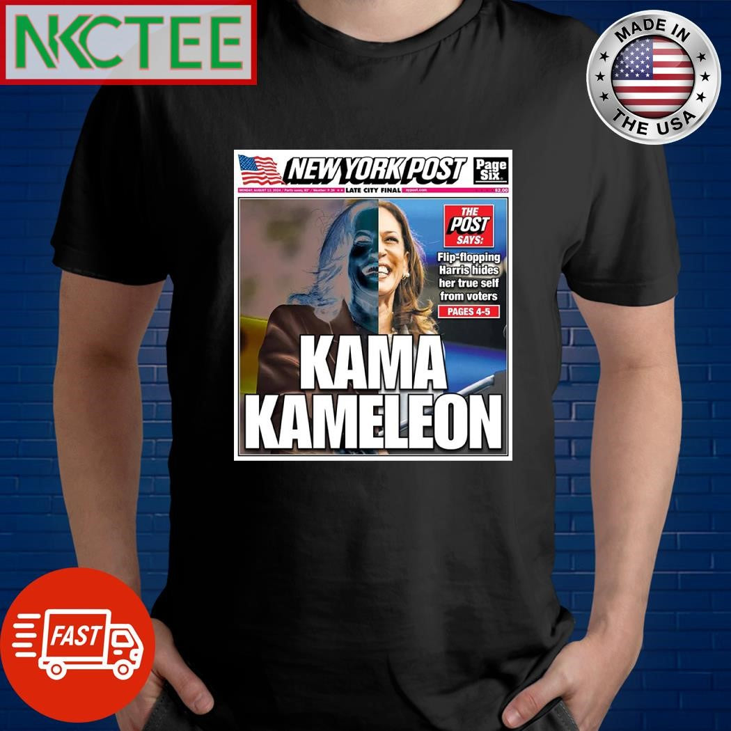 New York Post Kama Kameleon shirt