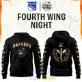 New York Rangers Fourth Wings Night Limited Edition Hoodie