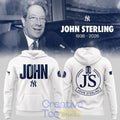 New York Yankees Honoring The Legend – Voice of the Yankees John Sterling Hoodie