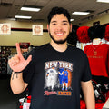 New York Yankees and New York Knicks skyline graphic shirt