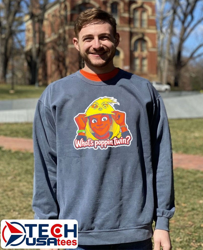 Nick Darnell what’s poppin twin shirt