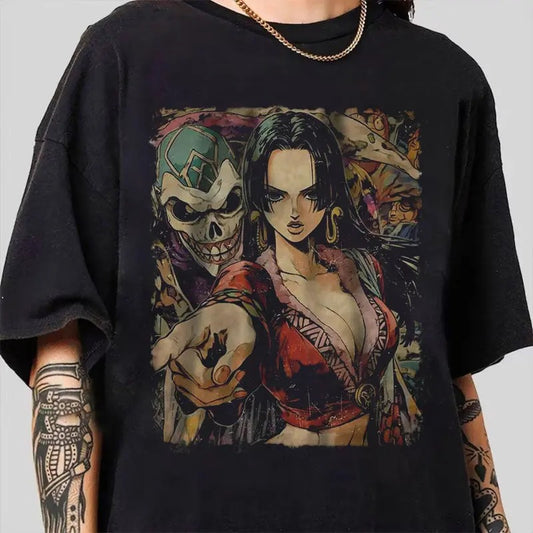 Nico Robin Japanese Anime Unisex T-shirt, One Piece Pirate Anime Tee,  Anime Loose Shirt, Gift Anime Lover, Anime Shirt, Graphic Anime Tee Sweatshirt, Hoodie, Comfort Colors