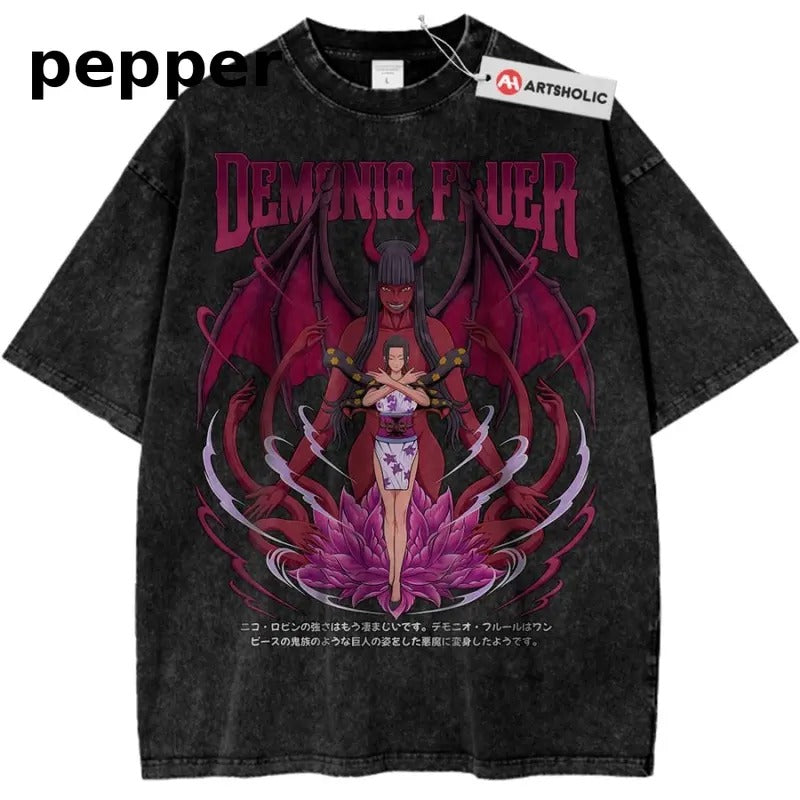 Nico Robin Shirt, One Piece Shirt, Anime Shirt, Vintage Tee