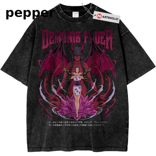 Nico Robin Shirt, One Piece Shirt, Anime Shirt, Vintage Tee