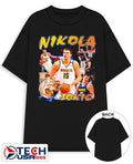 Nikola Jokic Denver Nuggets Basketball player #15 graphic shirt