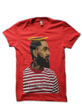 Nipsey Hussle Red T-Shirt Style001 Hoodie, Sweatshirt | CoreVibeTees.com