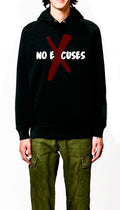 No Excuses Black Hoodie T-Shirts, Sweatshirt | CoreVibeTees.com