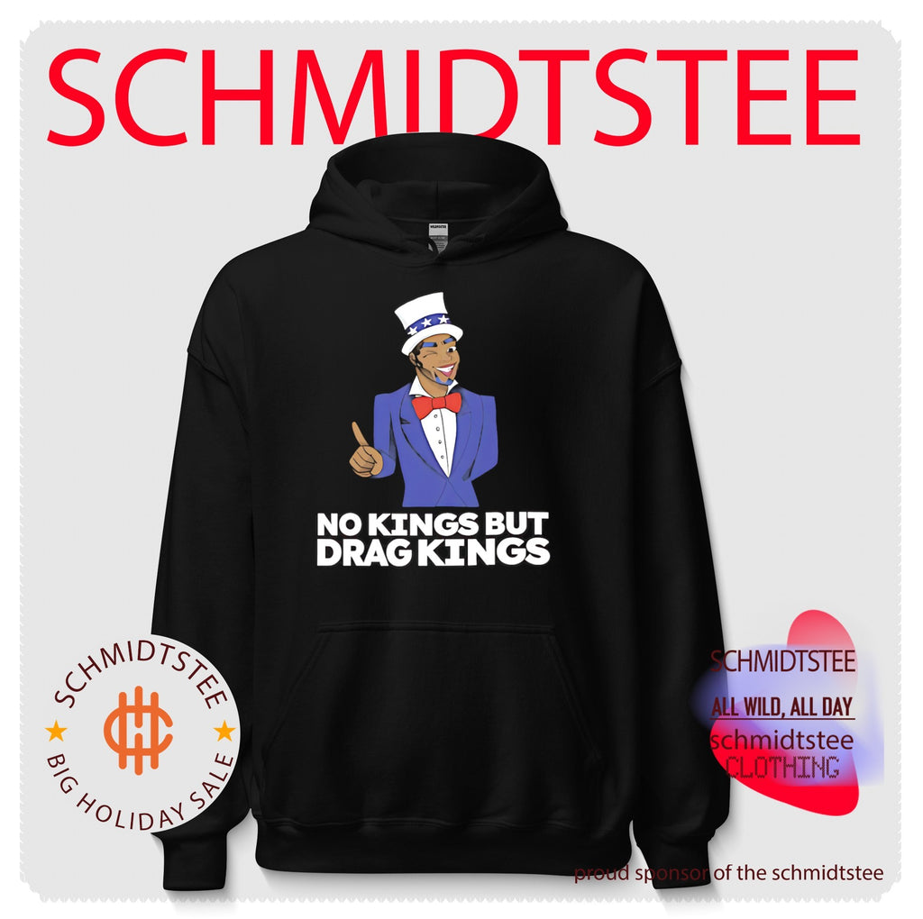 No kings but drag kings with Black Uncle Sam character shirt