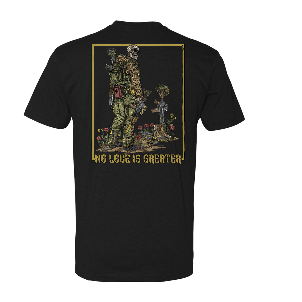 No Love is Greater Tee Hoodie, Sweatshirt | CoreVibeTees.com (Image 2)