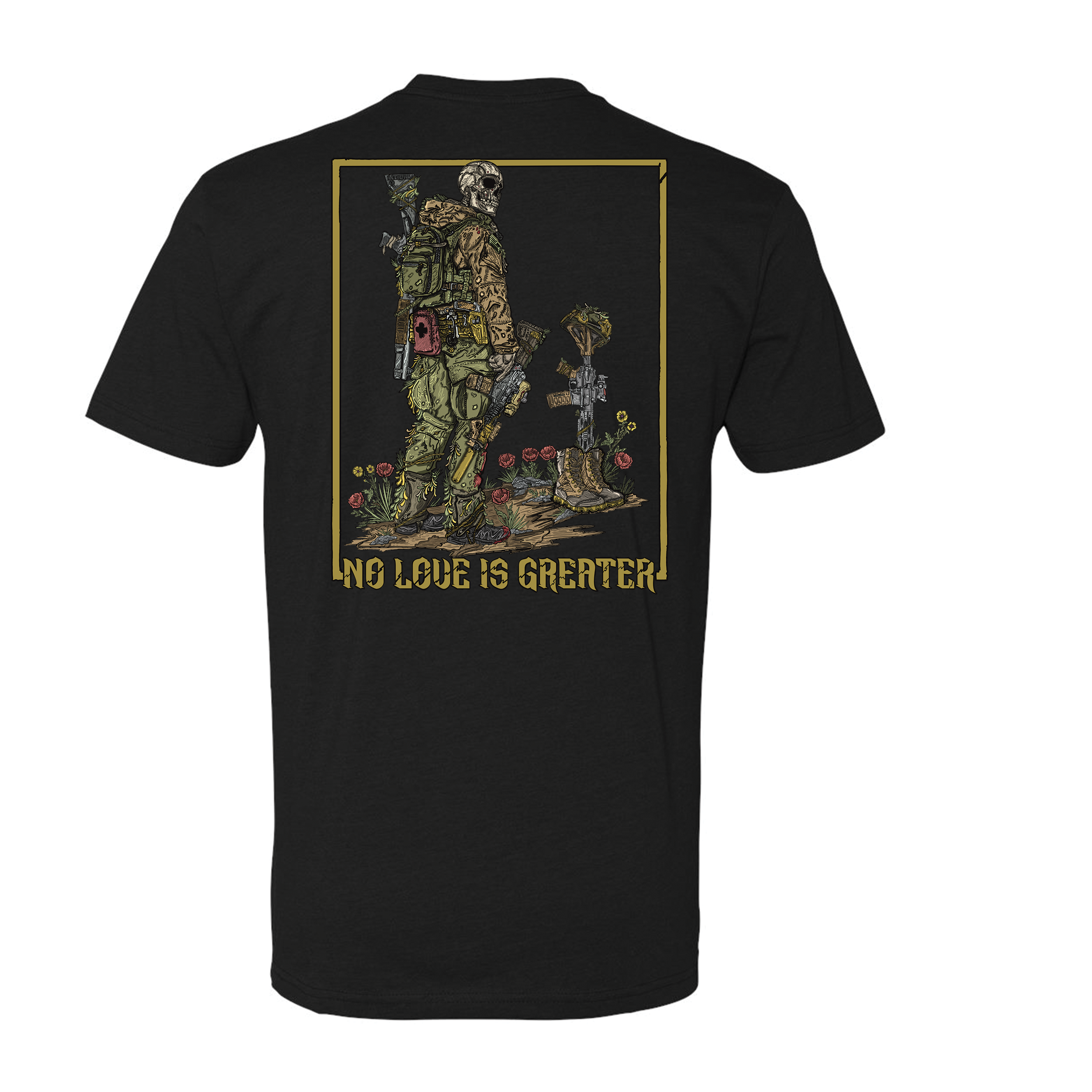 No Love is Greater Tee Hoodie, Sweatshirt | CoreVibeTees.com (Image 2)