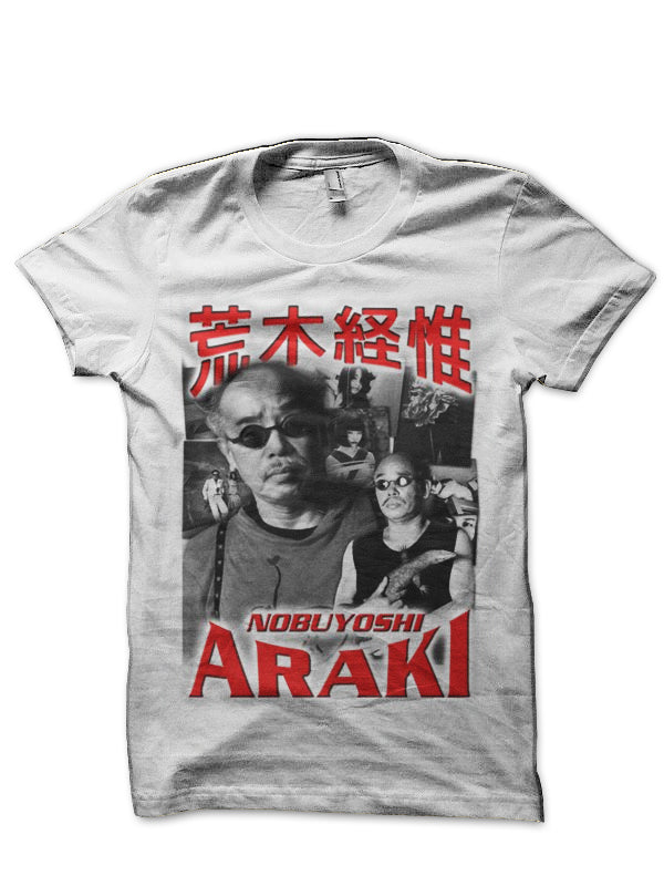 Nobuyoshi Araki White T-Shirt Hoodie, Sweatshirt | CoreVibeTees.com