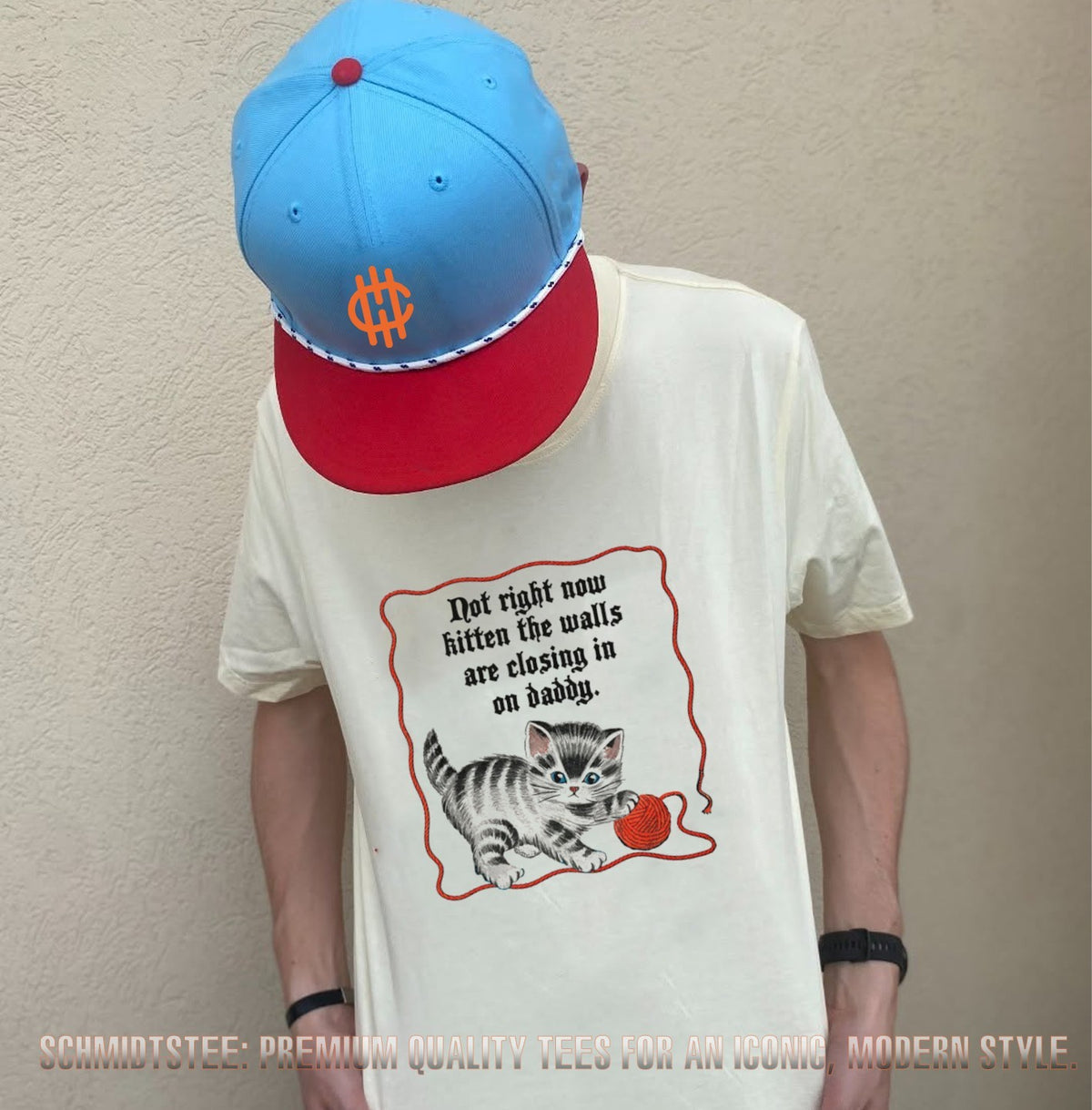 Not Right Now Kitten The Walls Are Closing In On Daddy Cat shirt