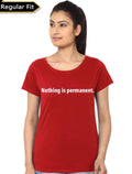 Nothing Is Permanent T-Shirt Hoodie, Sweatshirt | CoreVibeTees.com