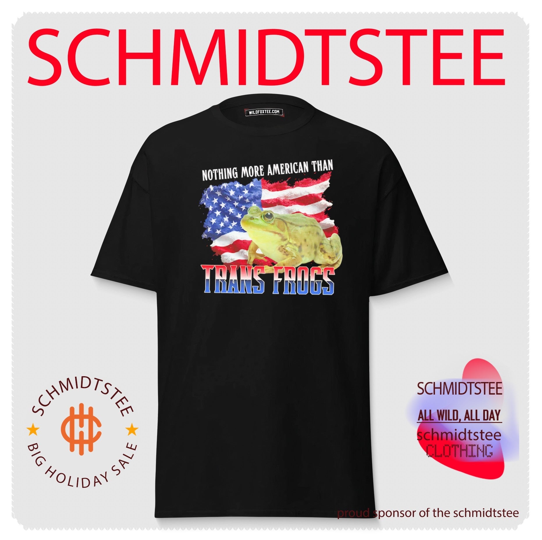 Nothing More American Than Trans Frogs Pride shirt