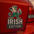 Notre Dame Fighting Irish Custom Car Name Badge