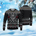 Now I Have A Machine Gun Ho Ho Ho Ugly Christmas Sweater