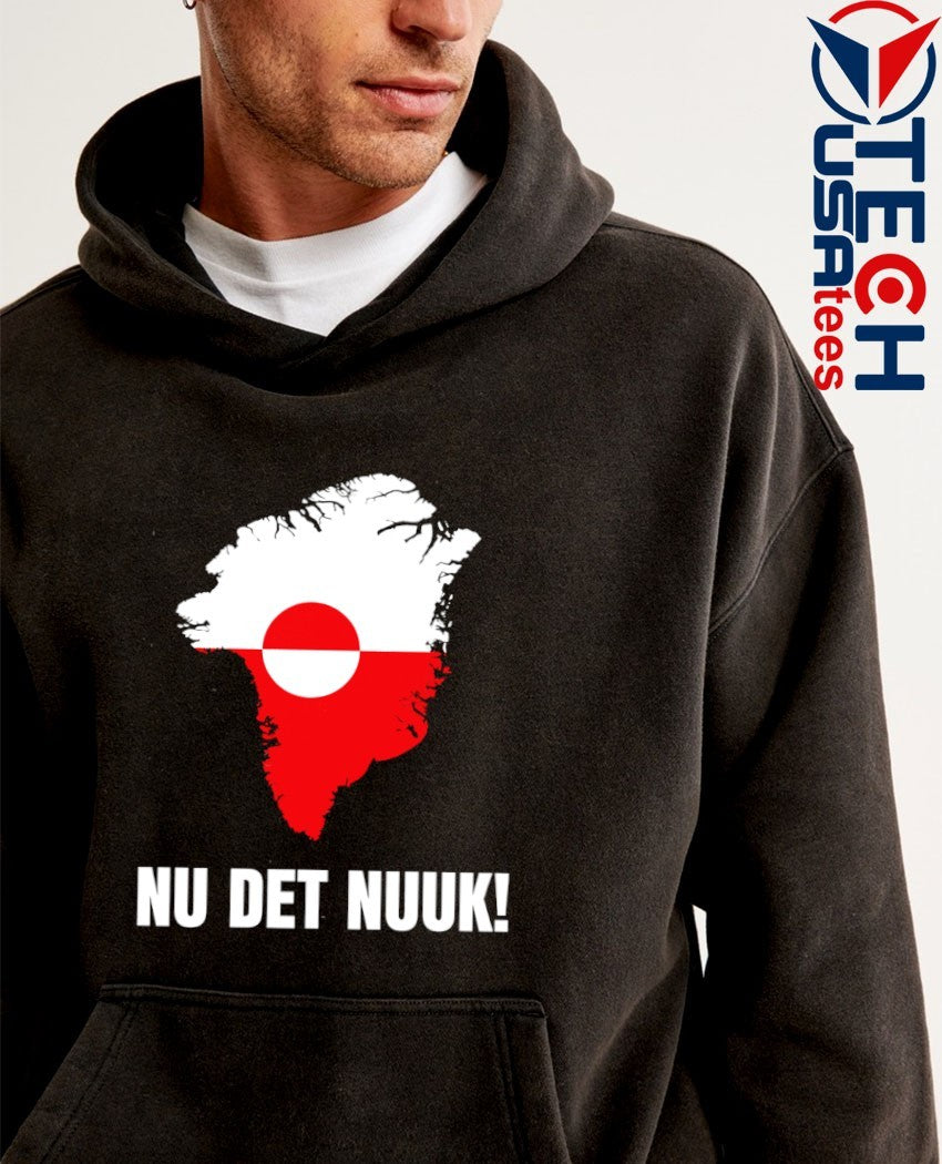 Nu Det Nuuk Greenland flag shirt