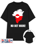 Nu Det Nuuk Greenland flag shirt