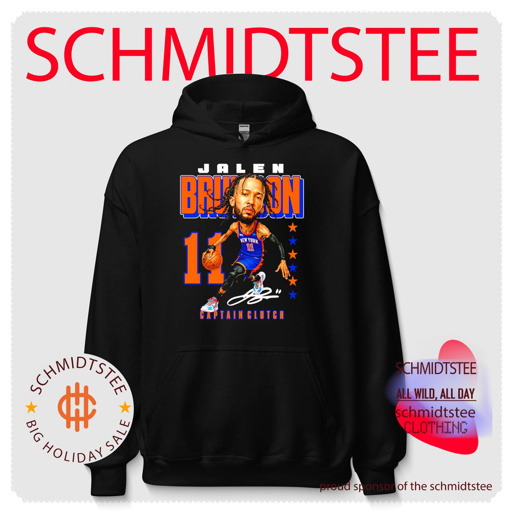 Ny Knicks Jalen Brunson Captain Clutch caricature shirt