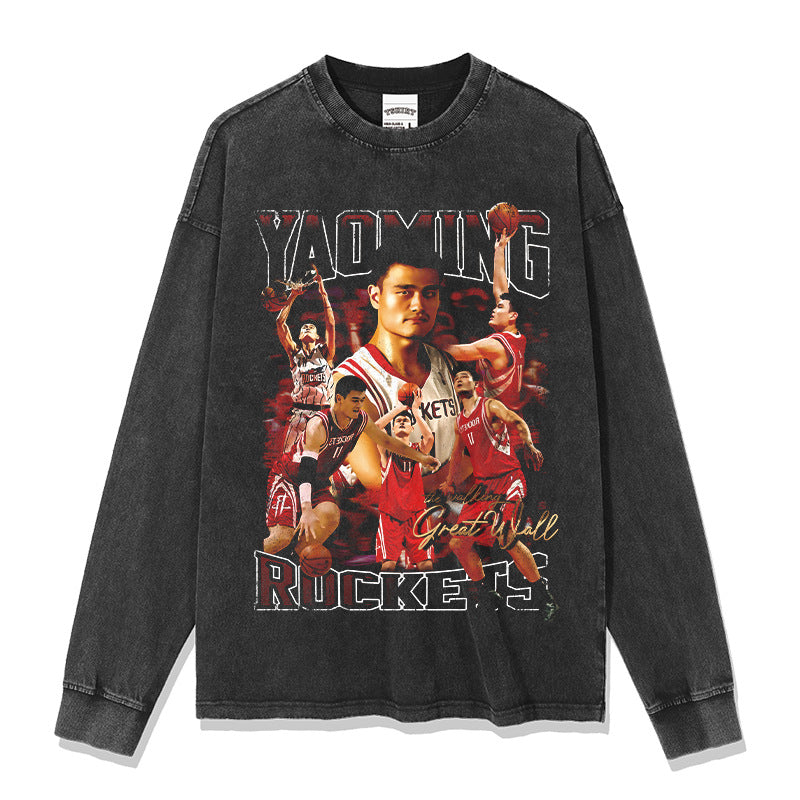 Yao Ming Sweatshirt NBA 2024 T-Shirts, Hoodie | CoreVibeTees.com (Image 4)