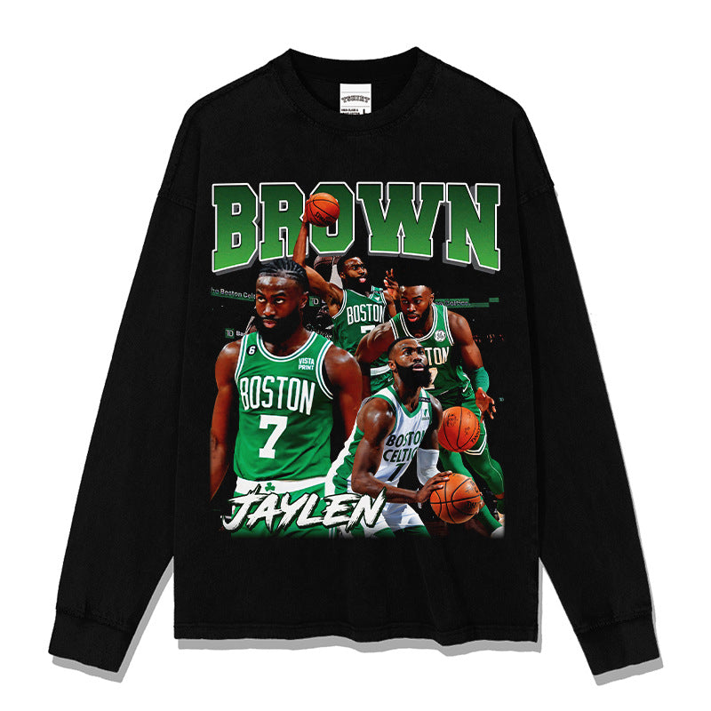 Jaylen Brown Sweatshirt NBA 2024 T-Shirts, Hoodie | CoreVibeTees.com (Image 2)