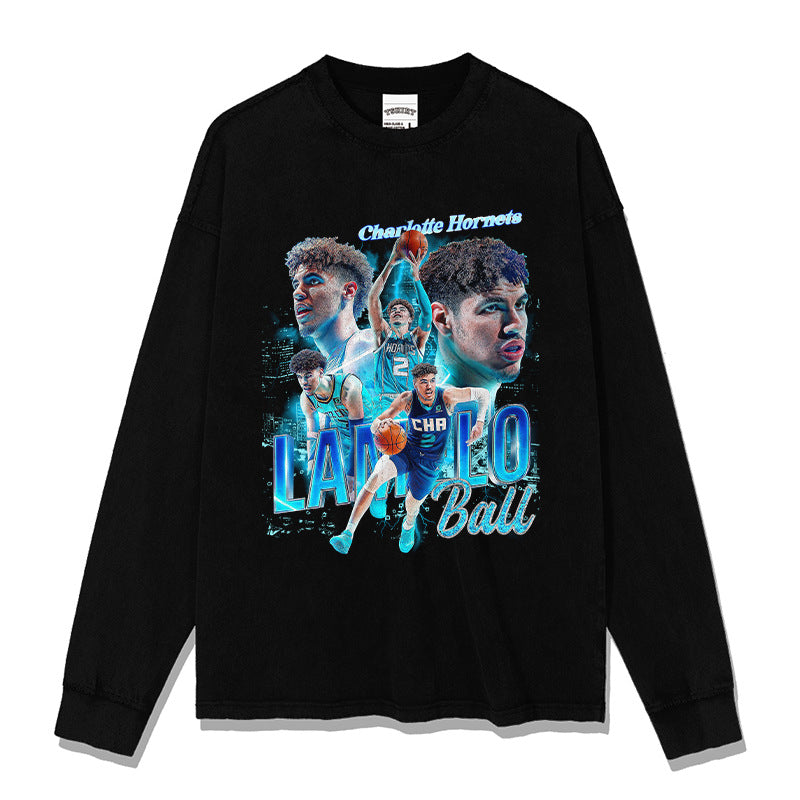 LaMelo Ball Sweatshirt NBA 2024 T-Shirts, Hoodie | CoreVibeTees.com (Image 1)