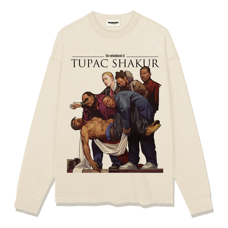 TUPAC SHAKUR Sweatshirt 2024 T-Shirts, Hoodie | CoreVibeTees.com (Image 1)