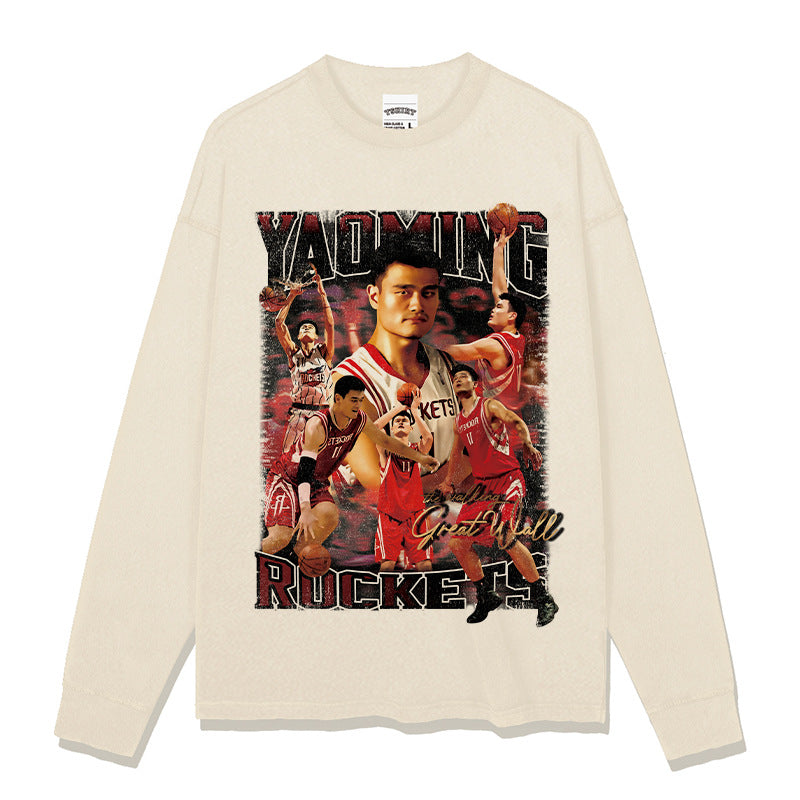 Yao Ming Sweatshirt NBA 2024 T-Shirts, Hoodie | CoreVibeTees.com (Image 2)
