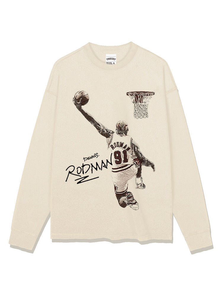 Rodman Sweatshirt NBA 2024 T-Shirts, Hoodie | CoreVibeTees.com (Image 1)