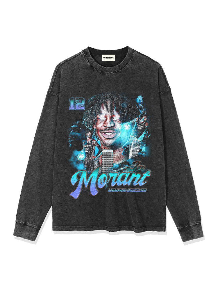 Ja Morant Sweatshirt NBA 2024 T-Shirts, Hoodie | CoreVibeTees.com (Image 3)